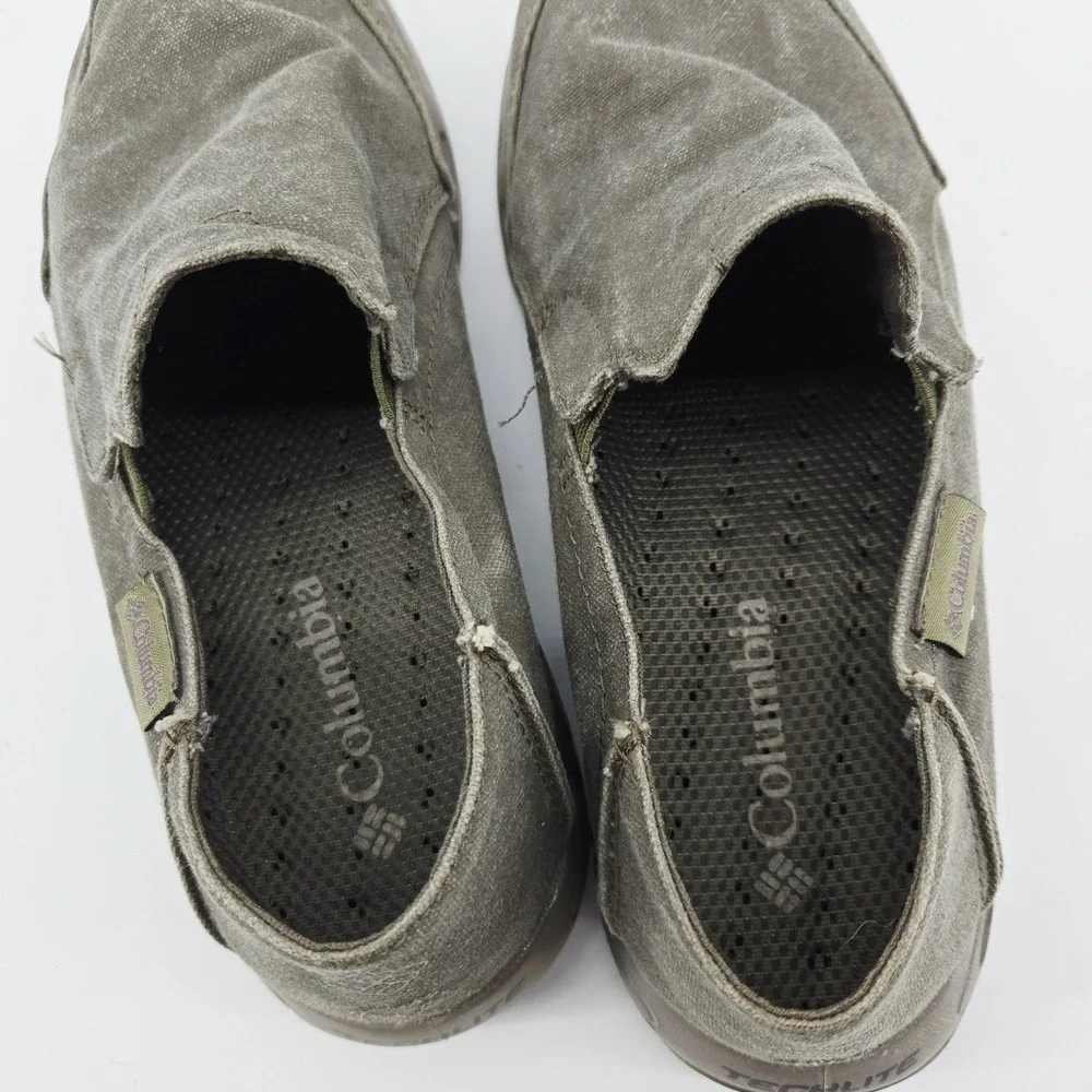 Columbia Bahama Vent II Shoes Mens 8 Green Slip On Casual Comfort Lightweight‎